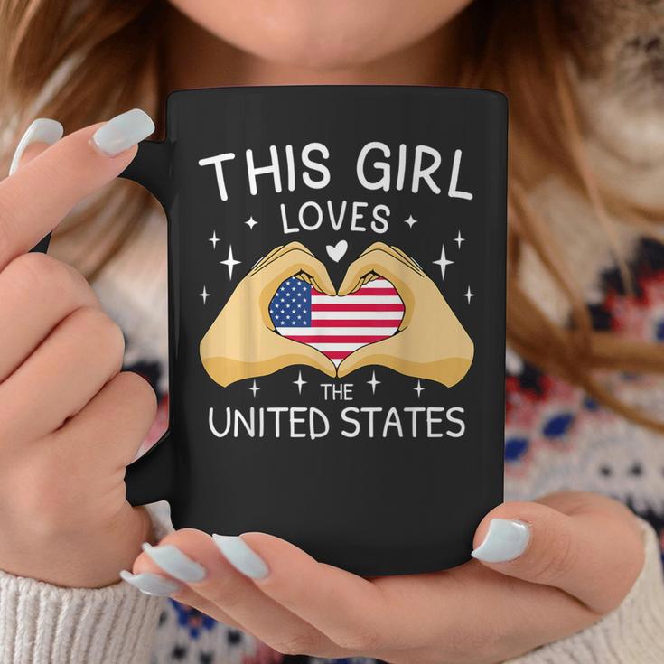 Usa Flag American Flag Heart Slogan America Usa Tassen Lustige Geschenke