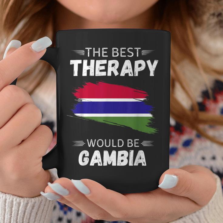 Vintage Gambia Die Beste Therapie Wäre Gambia Tassen Lustige Geschenke