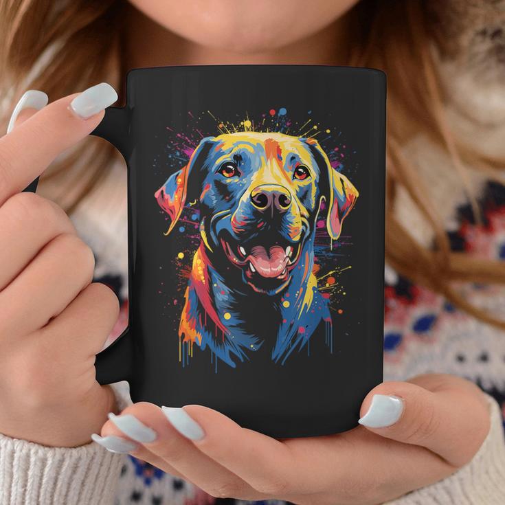 Watercolour Colourful Labrador Labbi Tassen Lustige Geschenke