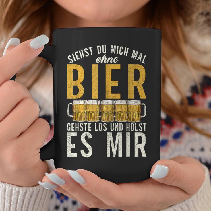 Wenn Du Mich Ohne Bier Sehst Geh Und Hol Mir Ein Bier Tassen Lustige Geschenke