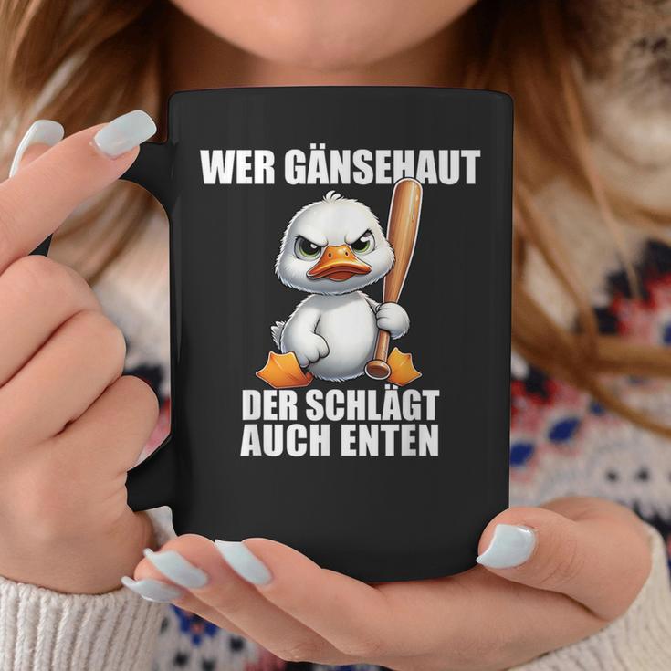 Wer Gänsehaut Der Schlagt Auch Enten Children's Tassen Lustige Geschenke