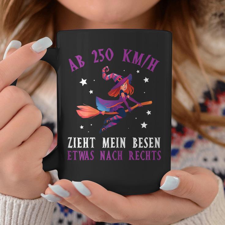 Women's From 250 KmH Zzug Mein Besen Nach Rechts Witches Saying Tassen Lustige Geschenke