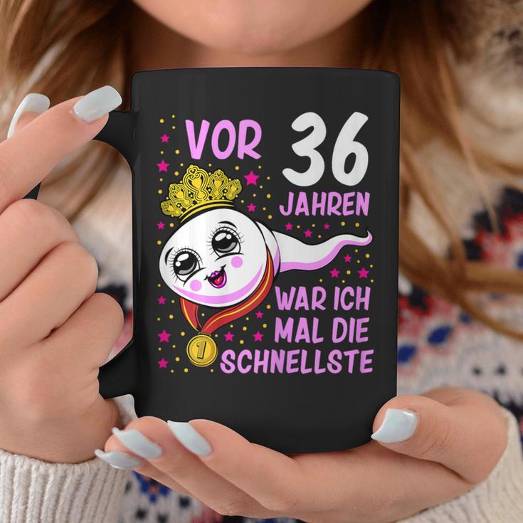 Women's Or 36 Jahren War Ich Mal Die Fastelste 36Th Birthday Tassen Lustige Geschenke