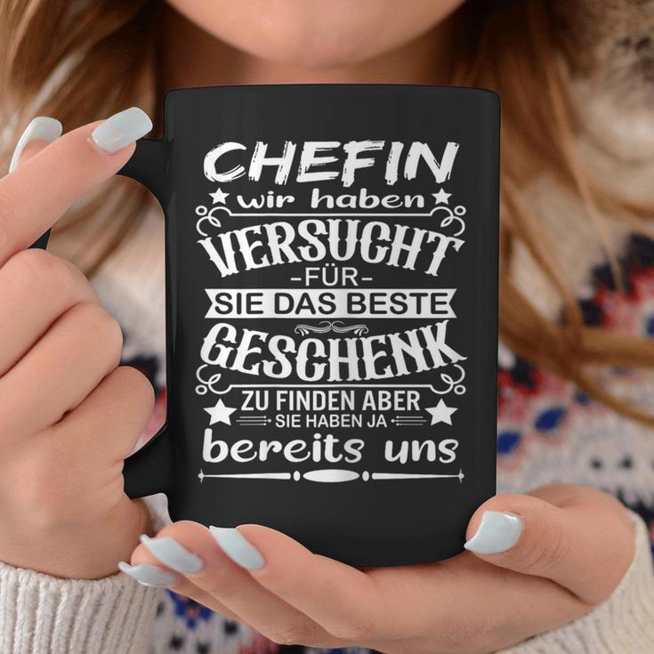 Women's Chefin Wir Habenersucht Für Sie Das Beste Zu Finden German Tassen Lustige Geschenke