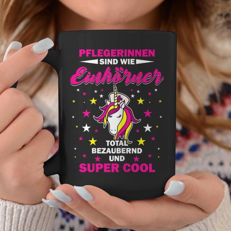 Women's Nursing Unicorn Care Altenpfleger Slogan Tassen Lustige Geschenke