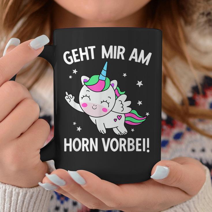 Women's Geht Mir Am Hornorbei Unicorn Tassen Lustige Geschenke