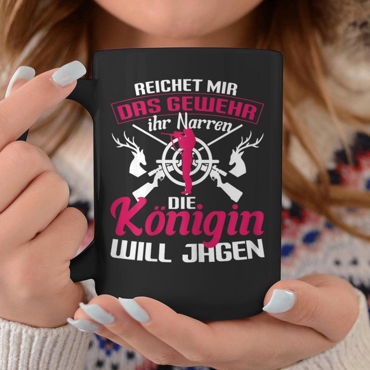 Women's Hunter Reich Mir Das Gewehr Die Queen Will Hagen S Tassen Lustige Geschenke