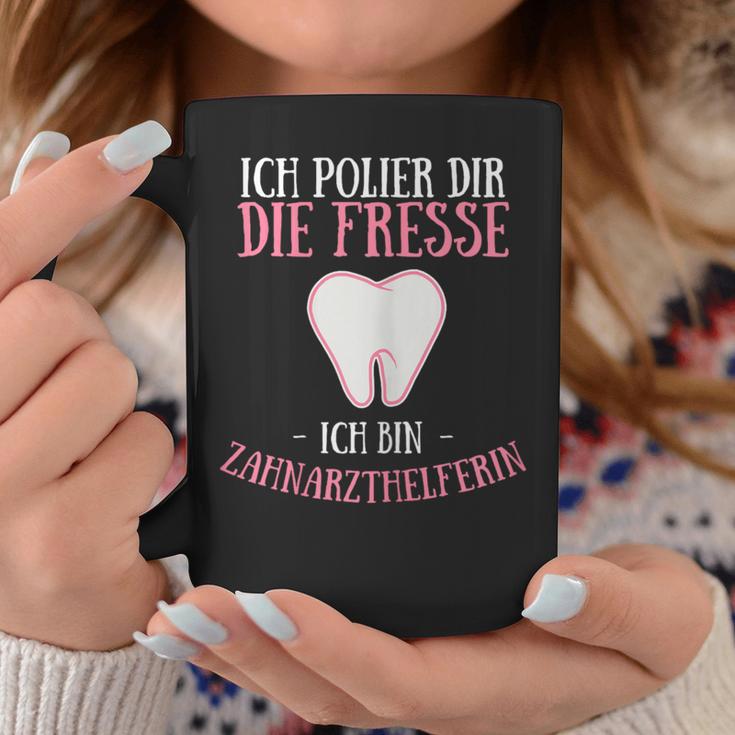 Women's Ich Polier Dir Die Fresse Ich Bin Zahnarzthhelfer Tassen Lustige Geschenke