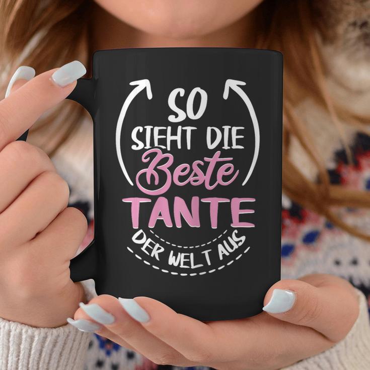 Women's So Sieht Die Beste Tante Der Welt Tassen Lustige Geschenke