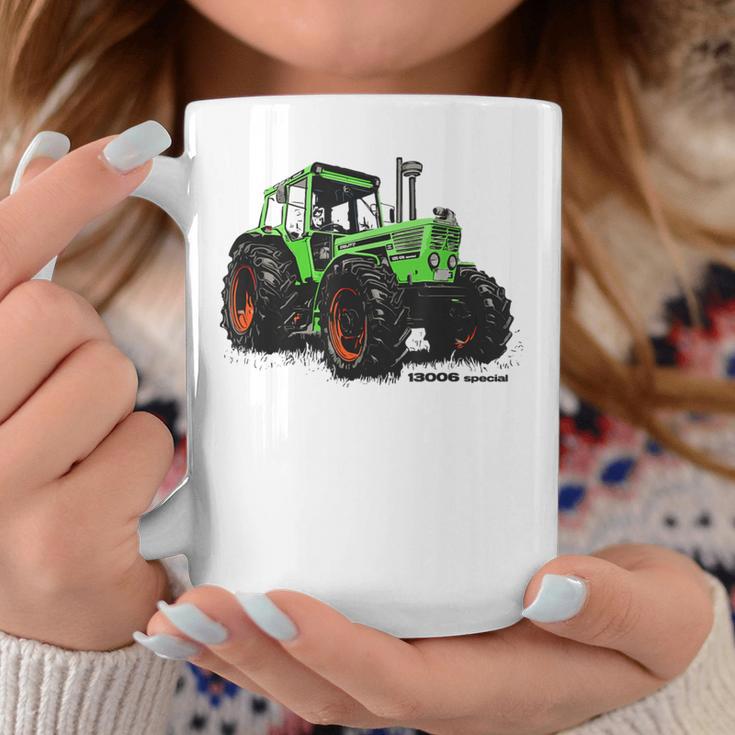 Alter Deutz Tractor Gray Tassen Lustige Geschenke