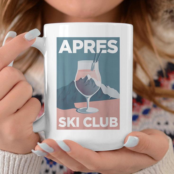 Après Ski Club X Aesthetic Skier Party Ski Outfit Tassen Lustige Geschenke