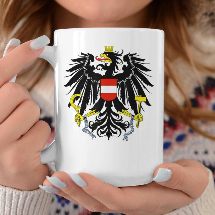 Austria Federal Eagle Red Red Eagle Retro Tassen Lustige Geschenke