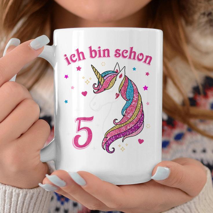 Children's 5Th Birthday Girls' Ich Bin Schon 5 Jahre Alt Einhorn Tassen Lustige Geschenke