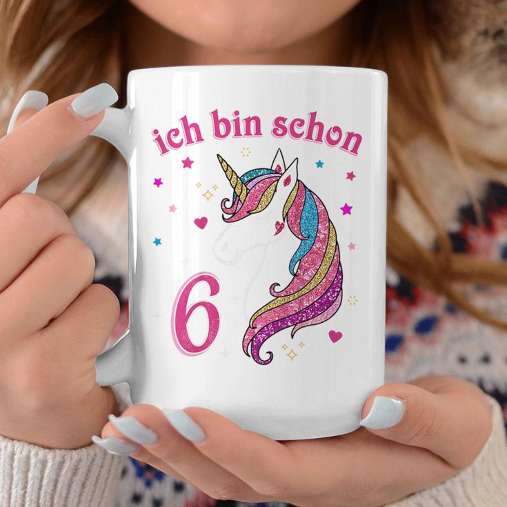 Children's 6Th Birthday Girls' Ich Bin Schon 6 Jahre Alt Einhorn Tassen Lustige Geschenke