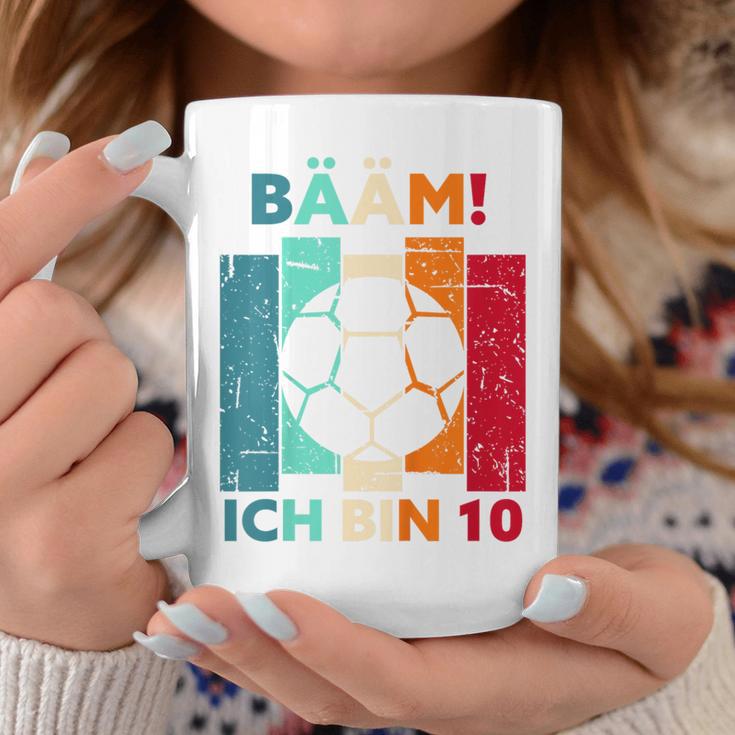 Children's Bäm Ich Bin 10 Zehn Jahre Junge 10Th Birthday Football Tassen Lustige Geschenke