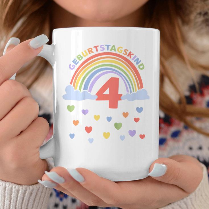 Children's Ich Bin 4 Jahreierth Birthday Rainbow Tassen Lustige Geschenke