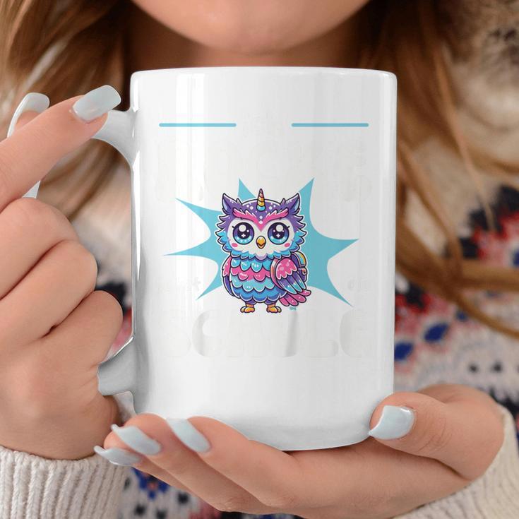 Children's Ich Rocke Jetzt Die Schule Cute Owl For School Tassen Lustige Geschenke