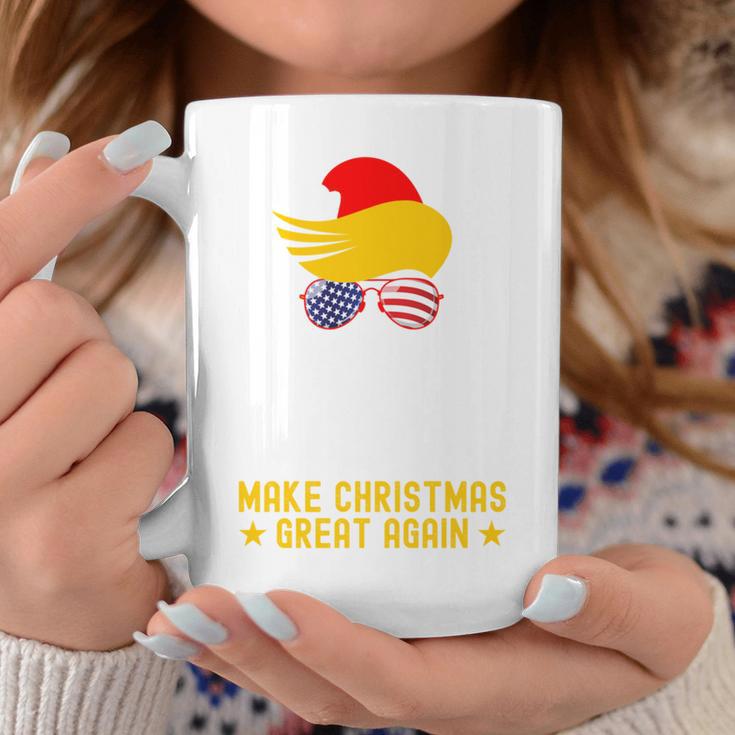 Make Christmas Great Again Lustiges Weihnachtsmanngesicht Tassen Lustige Geschenke