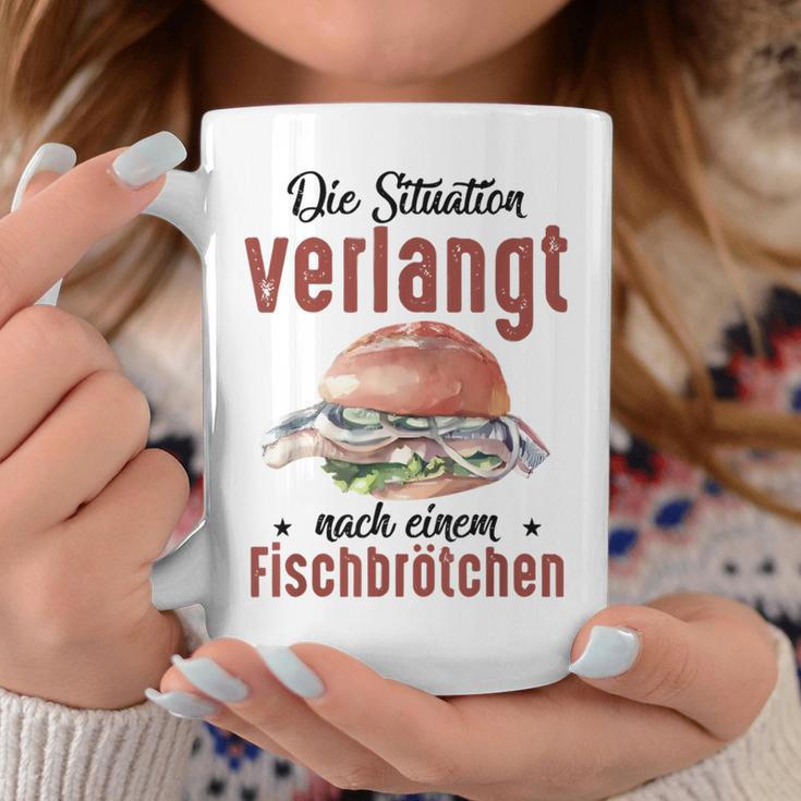 Die Situationerlangt Nach Einem Fischbrötchen Tassen Lustige Geschenke