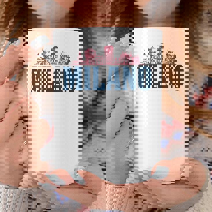 Donna Milano Souvenir Città Milano Italia Con Collo A Tazze Regalos divertidos