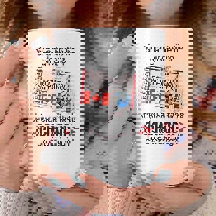 Donna Richmond Ragazza Richmond Boarding Pass Richmond Con Collo A Tazze Regalos divertidos