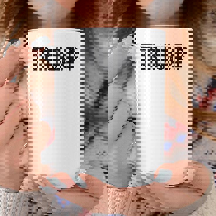 Estilo Militar De Plantilla Donald Trump 2024 Taza de café Regalos divertidos
