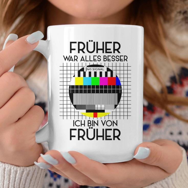 Früher War Alles Besser Retro Party 70S 80S 90S Tassen Lustige Geschenke