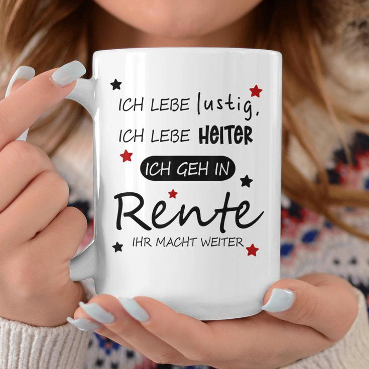 Humour Ich Geh In Rente Tassen Lustige Geschenke