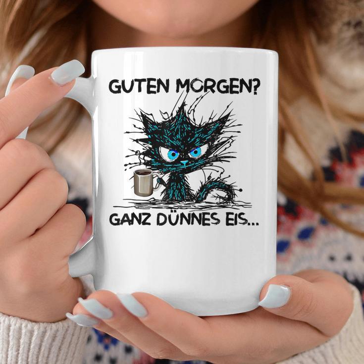 Guten Morgen Ganz Dünnes Eis Sarcasm Saying Fun Tassen Lustige Geschenke