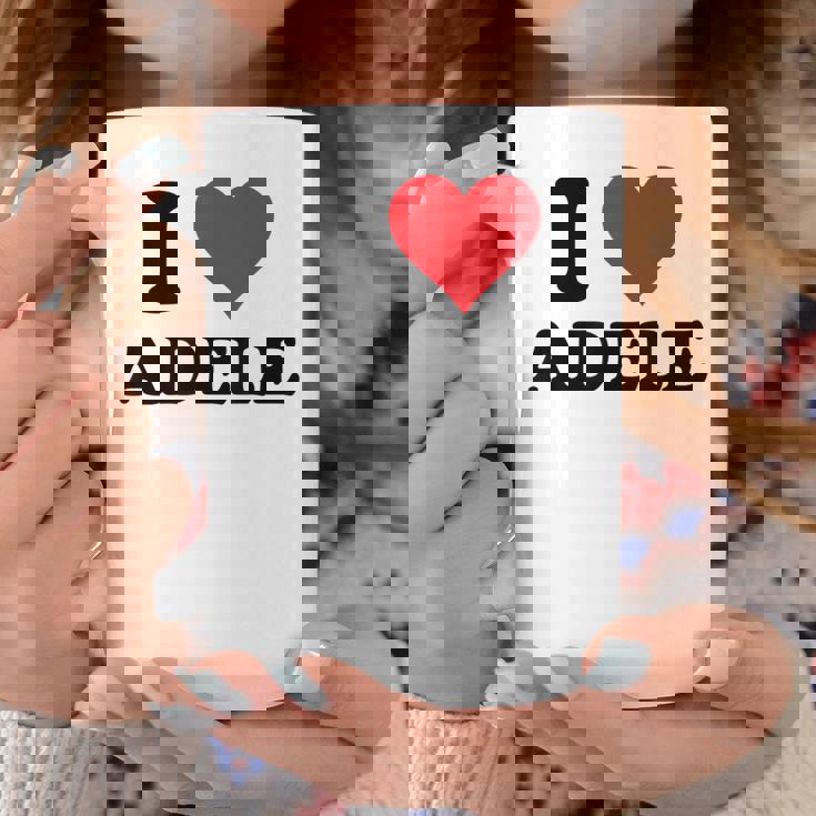 I Heart Adele First Name I Love Personalized Stuff Tazze Regalos divertidos