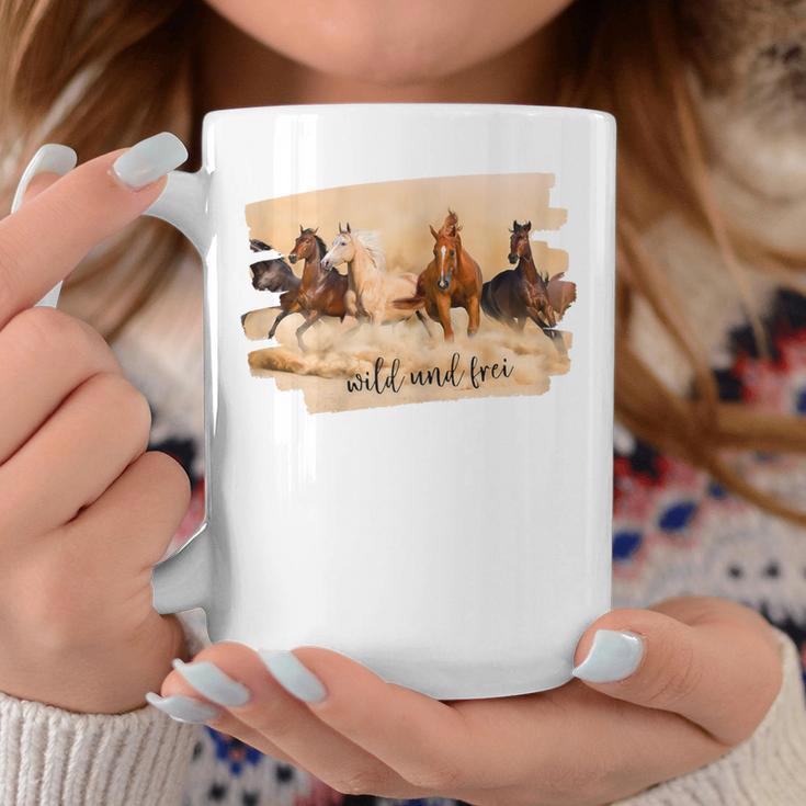 Horse Riding Desert Freedom Tassen Lustige Geschenke