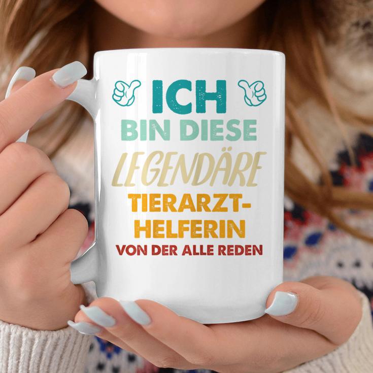 Ich Bin Diese Legendäre Tierarzthelferin Tassen Lustige Geschenke