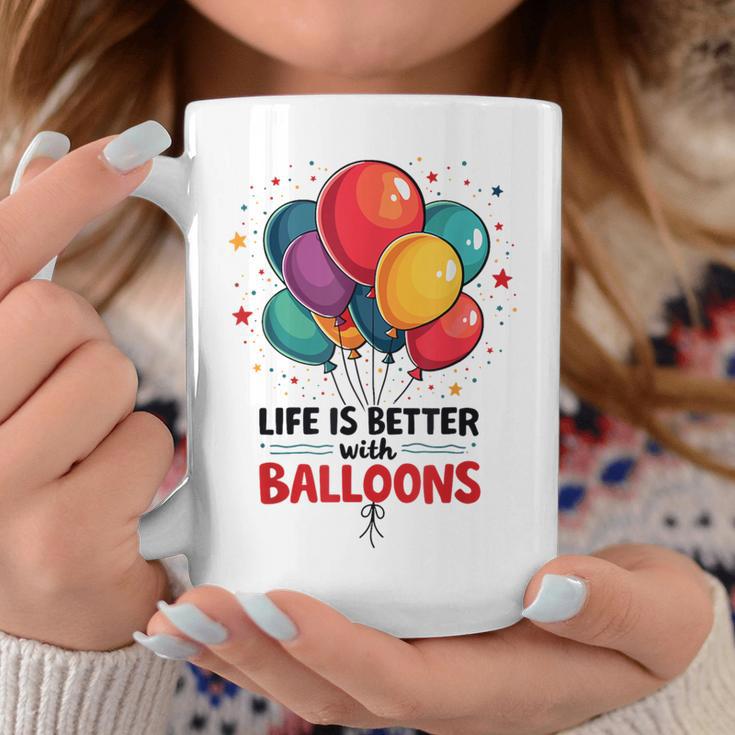 Lustiger Looner Mit Aufschrift „I Love Balloons“ Für Ballonliebhaber Tassen Lustige Geschenke