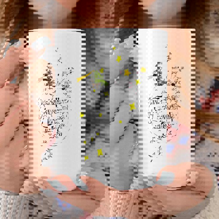Non Siede Bene Che Col Cuore L'essenziale È Invisibile Con Collo A Tazze Regalos divertidos
