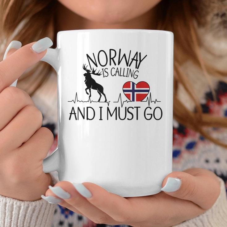 Norwegian Norwegian Ruft Und Ich Muss Los Gray Tassen Lustige Geschenke