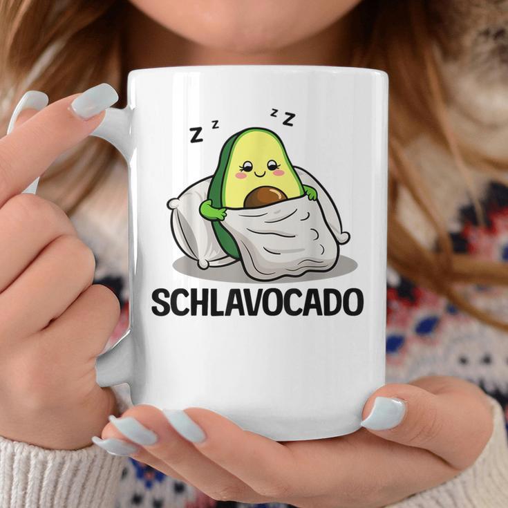 Schlavocado Official Sleep Pyjamas Sleep Avocado Gray Tassen Lustige Geschenke