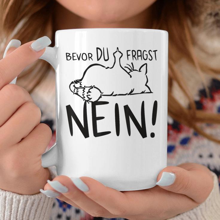 With Slogan 'Die Finger -Or Du Fragst No' Tassen Lustige Geschenke