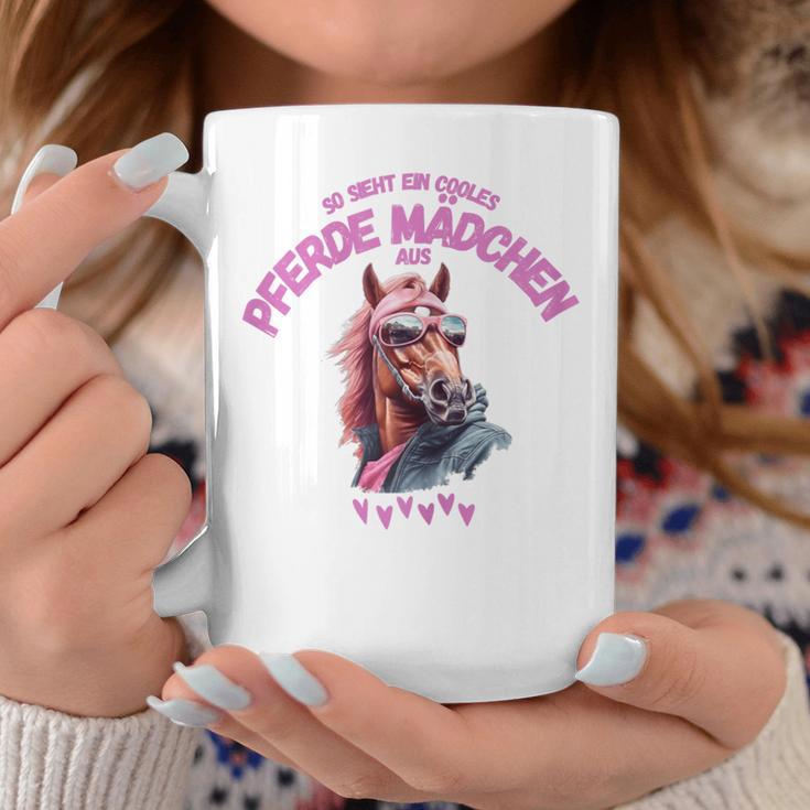 So Sieht Ein Cool Horse Girl So Sieht Ein Cool Horse Girl Tassen Lustige Geschenke