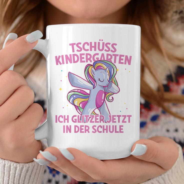 Tschüss Kindergarten Ich Glitzer In Der Schule Einschulung German Tassen Lustige Geschenke