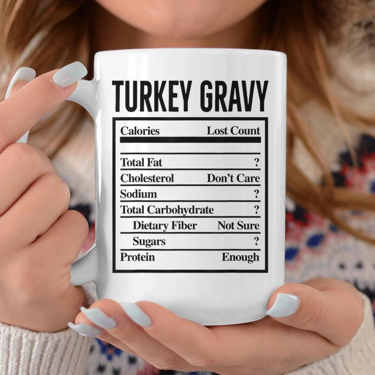 Turkey Gravy Ingredient Food List Thanksgiving Christmas Coffee Mug Unique Gifts
