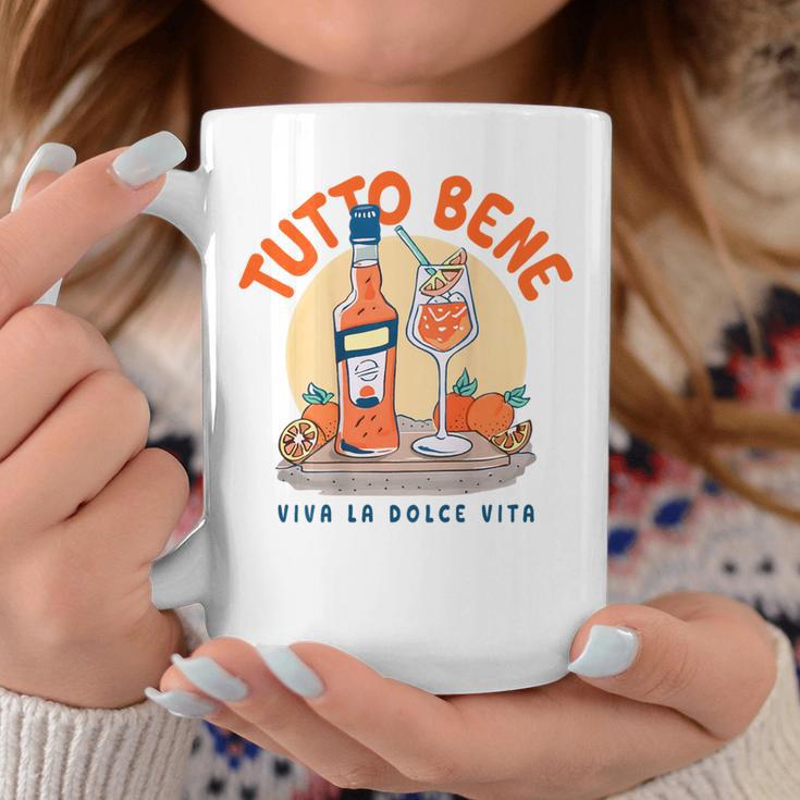 Tutto Bene Xiva La Dolceita Aperoil Spritz Club Back Tassen Lustige Geschenke