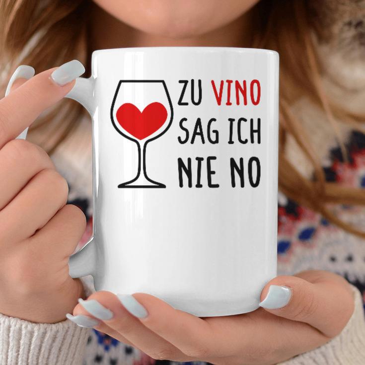 Women's Zuino Sag Ich Nie No Weindrinkerin Winzerine Wine Festival Wine Tassen Lustige Geschenke