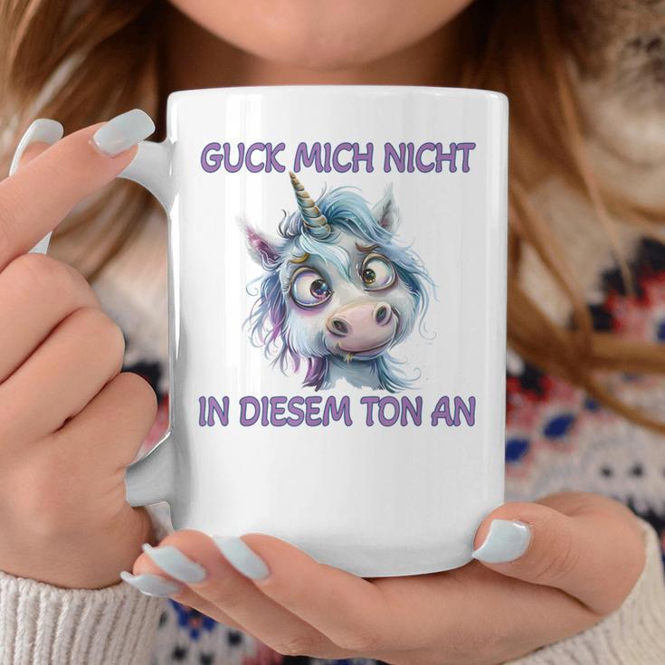 Zerzaustes Einhorn Tassen Lustige Geschenke