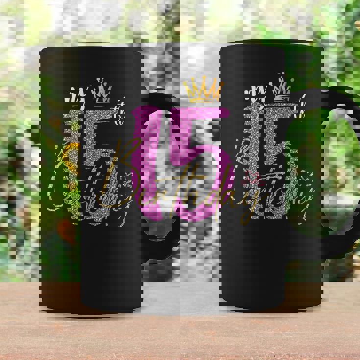 15 Cumpleaños Niña Regalos 15 Años Princesa Corona Niños Taza de café Ideas de regalos