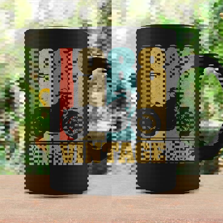 36 ° Compleanno Biker Motocicletta Motociclettaintage 1988 Tazze Ideas de regalos