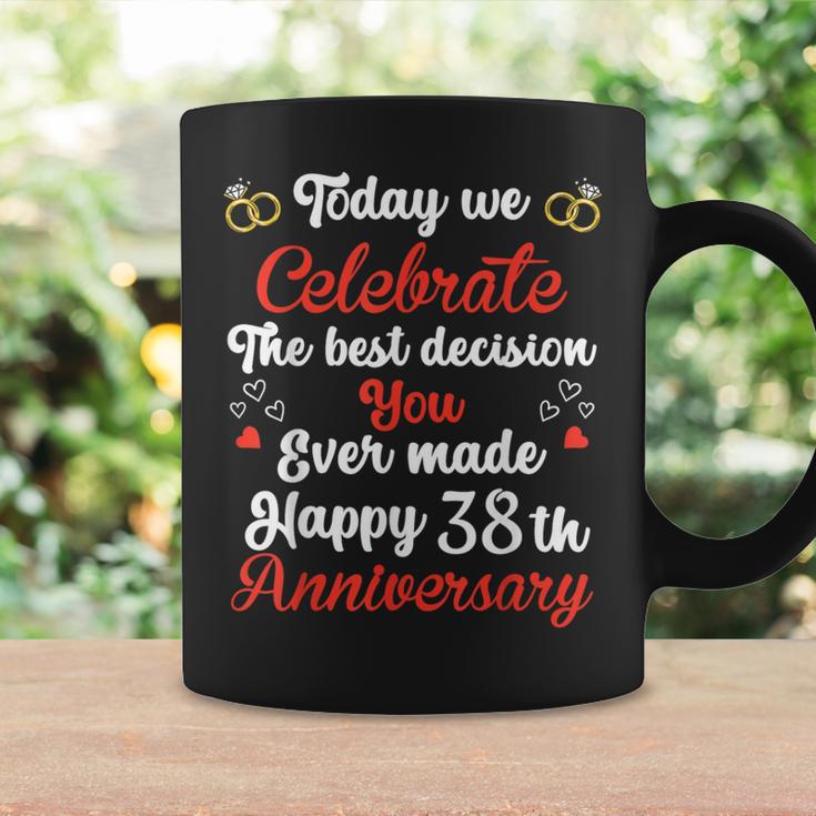 38 Years Anniversary Marriage Couples 38Th Years Of Marriage Coffee Mug ...