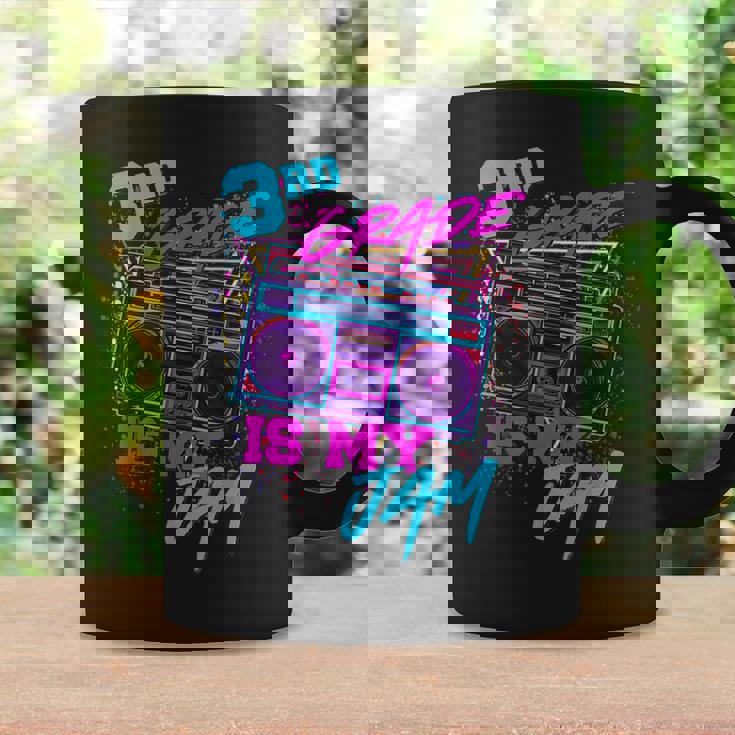 3Rd Grade Is My Jam Third 80S 1980S Teacher Student Retro Coffee Mug Gifts ideas