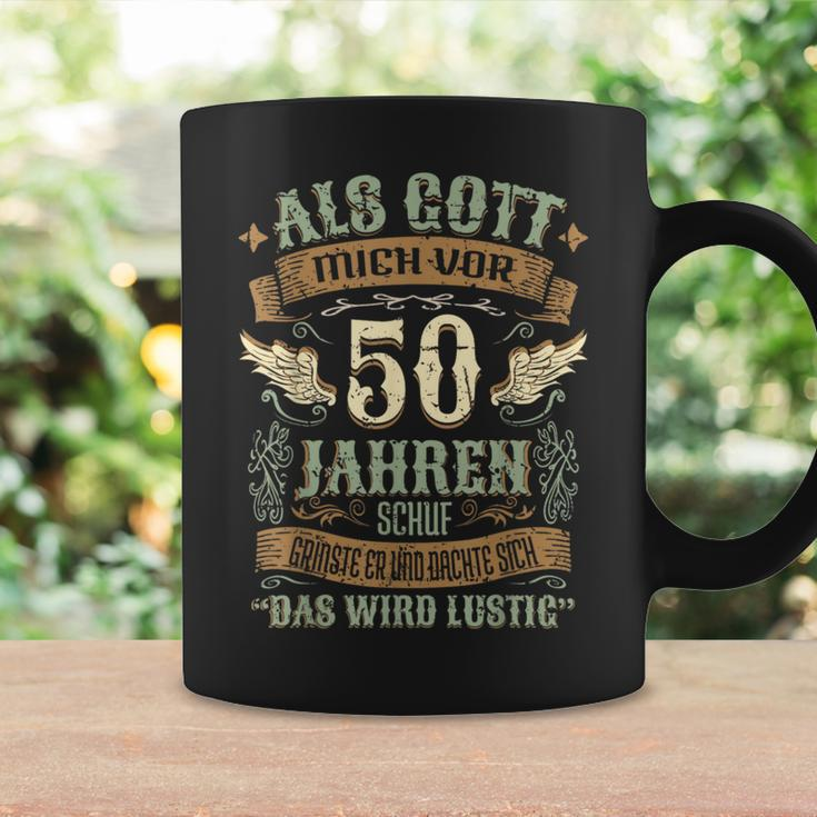 50Th Birthday Als Gott Michor 50 Jahren Schuf Grinste Her Tassen Geschenkideen