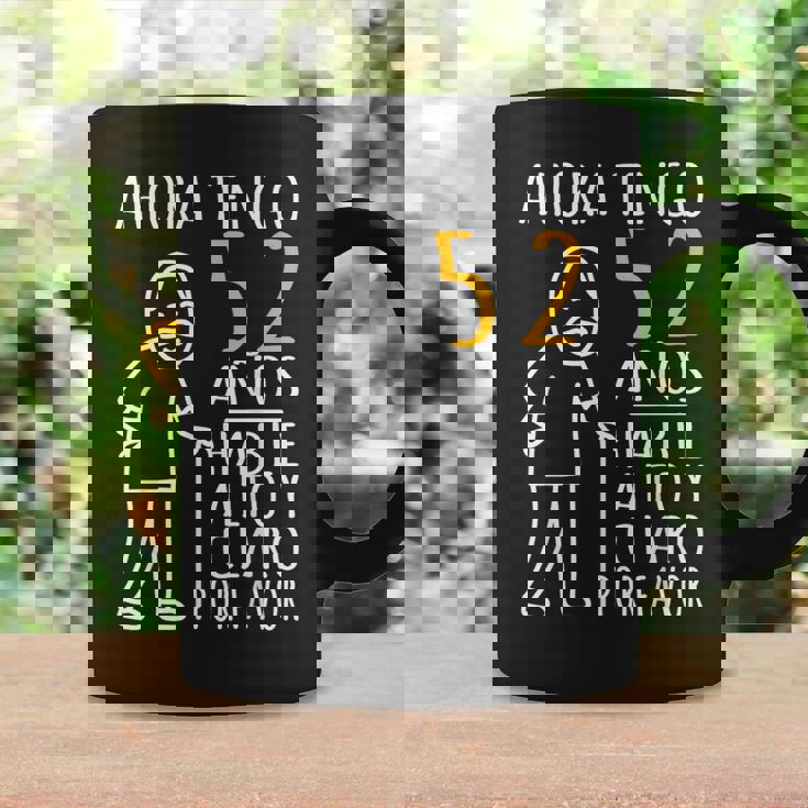 52 Cumpleaños Ahora Tengo 52 Años Divertido Aniversario Taza de café Ideas de regalos