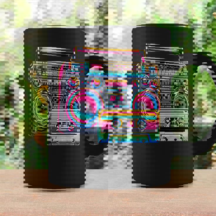 80S 90S 1980S Boombox Stereo Fashion Eighties Retro Theme Coffee Mug Gifts ideas